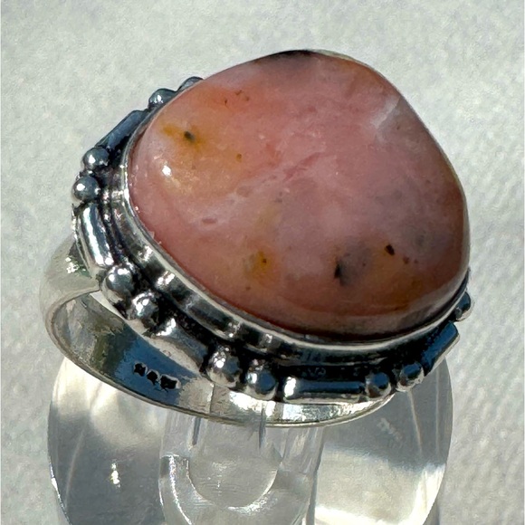 Jewelry - Pink opal Ring Size 7.25